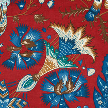 Load image into Gallery viewer, Schumacher Majorelle Velvet Fabric 179421 / Red