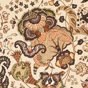 Schumacher Majorelle Velvet Fabric 179422 / Neutral