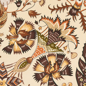 Schumacher Majorelle Velvet Fabric 179422 / Neutral