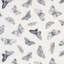 Load image into Gallery viewer, Schumacher Burnell Butterfly Fabric 179430 / Black