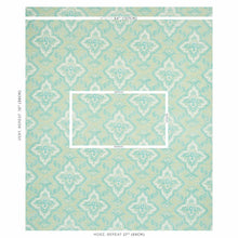 Load image into Gallery viewer, Schumacher Amalia Medallion Handmade Print Fabric 179441 / Mineral