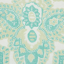 Load image into Gallery viewer, Schumacher Amalia Medallion Handmade Print Fabric 179441 / Mineral