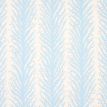 Load image into Gallery viewer, Schumacher Creeping Fern Fabric 179480 / Slumber Blue
