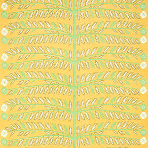 Schumacher Thistle Fabric 179532 / Mustard