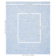 Load image into Gallery viewer, Schumacher Sidonie Fabric 179550 / Blue