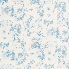 Load image into Gallery viewer, Schumacher Toile De La Prairie Fabric 179570 / Blue