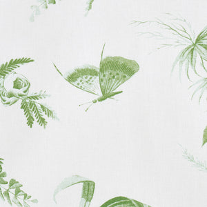Schumacher Toile De La Prairie Fabric 179571 / Green