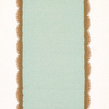 Load image into Gallery viewer, Schumacher Servilia Stripe Fabric 179640 / Aqua