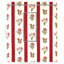 Load image into Gallery viewer, Schumacher Servilia Stripe Fabric 179641 / Red