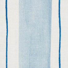 Load image into Gallery viewer, Schumacher Tracing Stripes Fabric 179700 / Sky