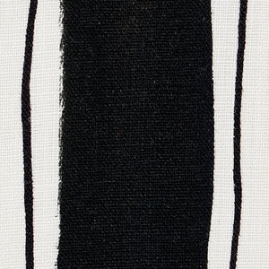 Schumacher Tracing Stripes Fabric 179702 / Black