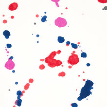 Load image into Gallery viewer, Schumacher Ink Splash Fabric 179710 / Red &amp; Blue