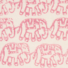 Load image into Gallery viewer, Schumacher Ellies Hand Block Print Fabric 179750 / Rose