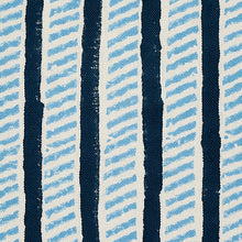 Load image into Gallery viewer, Schumacher Garden Path Hand Block Print Fabric 179760 / Midnight &amp; Sky