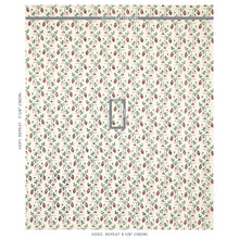 Load image into Gallery viewer, Schumacher Strawberry Hand Block Print Fabric 179780 / Grass