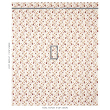 Load image into Gallery viewer, Schumacher Strawberry Hand Block Print Fabric 179781 / Copper