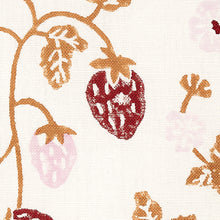 Load image into Gallery viewer, Schumacher Strawberry Hand Block Print Fabric 179781 / Copper