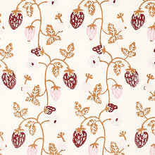 Load image into Gallery viewer, Schumacher Strawberry Hand Block Print Fabric 179781 / Copper