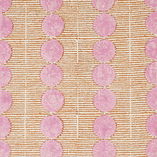 Load image into Gallery viewer, Schumacher Sun Rise Hand Block Print Fabric 179790 / Rose &amp; Copper