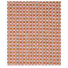 Load image into Gallery viewer, Schumacher Trellis Hand Block Print Fabric 179802 / Copper &amp; Rose