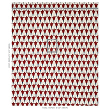 Load image into Gallery viewer, Schumacher Tulip Hand Block Fabric 179823 / Iron &amp; Indigo