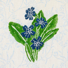 Load image into Gallery viewer, Schumacher Primrose Hand Block Fabric 179830 / Grass &amp; Sky
