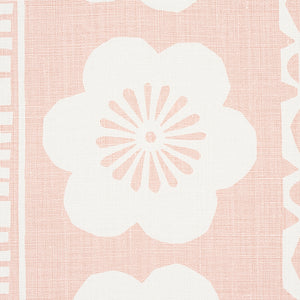 Schumacher Mrs. Howell Fabric 179871 / Blush