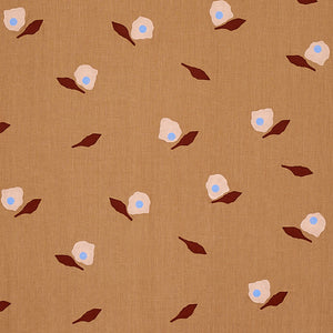 Schumacher Aquinnah Hand Block Fabric 179891 / Camel