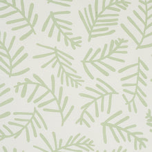 Load image into Gallery viewer, Schumacher Tiah Cove Fabric 179910 / Sage Leaf