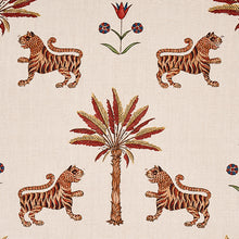 Load image into Gallery viewer, Schumacher Tiger Palm Fabric 179930 / Cocoa