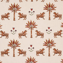 Load image into Gallery viewer, Schumacher Tiger Palm Fabric 179930 / Cocoa