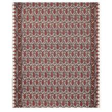Load image into Gallery viewer, Schumacher Daria Paisley Fabric 179960 / Maroon