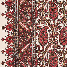 Load image into Gallery viewer, Schumacher Daria Paisley Fabric 179960 / Maroon