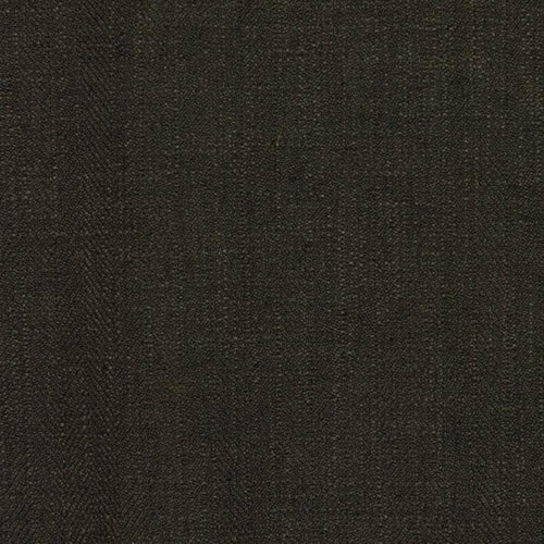 Barrister Dark Gray Upholstery Minimalist Linen Poly Fabric / Pewter