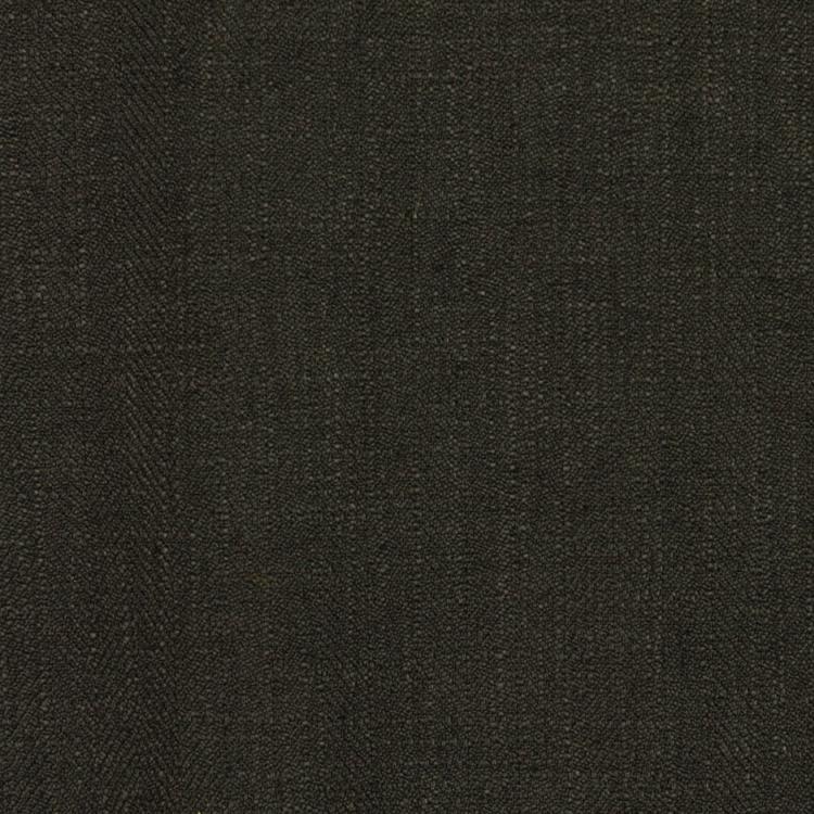 Barrister Dark Gray Upholstery Minimalist Linen Poly Fabric / Pewter