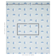 Load image into Gallery viewer, Schumacher Ando Hand Block Print Fabric 180000 / Chambray