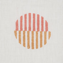 Load image into Gallery viewer, Schumacher Ando Hand Block Print Fabric 180001 / Rust &amp; Ochre