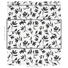 Load image into Gallery viewer, Schumacher Laurel Fabric 180011 / Black