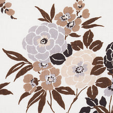 Load image into Gallery viewer, Schumacher Valentina Floral Fabric 180021 / Brown