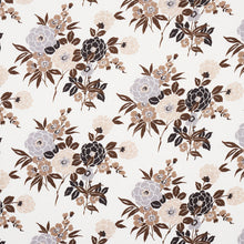 Load image into Gallery viewer, Schumacher Valentina Floral Fabric 180021 / Brown