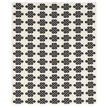 Load image into Gallery viewer, Schumacher Penelope Knot Fabric 180030 / Black