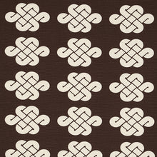 Load image into Gallery viewer, Schumacher Penelope Knot Fabric 180032 / Brown