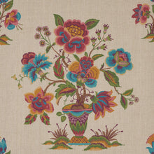 Load image into Gallery viewer, Schumacher Ashford Linen Fabric 180043 / Mulberry And Natural