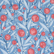 Load image into Gallery viewer, Schumacher Mirabelle Fabric 180062 / Berry And Blue