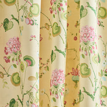 Load image into Gallery viewer, Schumacher Vasily Linen Fabric 180082 / Green And Yellow