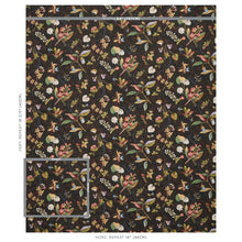 Load image into Gallery viewer, Schumacher Blackwell Linen Fabric 180090 / Noir