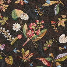 Load image into Gallery viewer, Schumacher Blackwell Linen Fabric 180090 / Noir