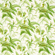 Load image into Gallery viewer, Schumacher Myers Fern Linen Fabric 180100 / Tropical