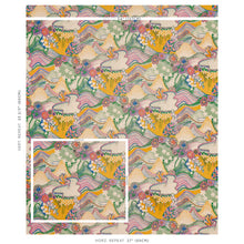 Load image into Gallery viewer, Schumacher Daisy Chain Fabric 180132 / Light Multi