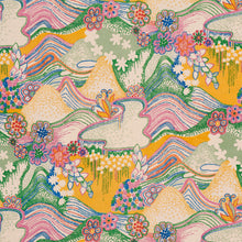 Load image into Gallery viewer, Schumacher Daisy Chain Fabric 180132 / Light Multi